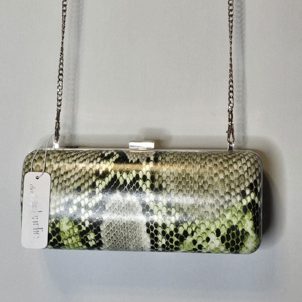 Stylish Snake Print Clutch Bag NWT Charming Charlies